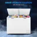 Haier 303 L Double Door Standard Deep Freezer (White, HFC-325CM5)