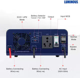 LUMINOUS Zelio Smart 1100 Sine Wave Digital Inverter