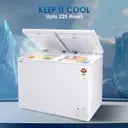 Haier 324 L Double Door Standard Deep Freezer (White, HFC-350DM5, 5 Star)