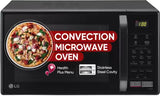 LG 21 L Convection Microwave Oven (MC2146BV, Black, Auto Cook Menu, Defrost, Stainless Steel Cavity, Heathplus menu, Indian Cuisine, Tandoor Se, Paneer/Curd, Steam Clean & Quartz Heater)