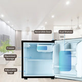 Rockwell 45 L Direct Cool Single Door 2 Star Refrigerator (Black, MB49BL)