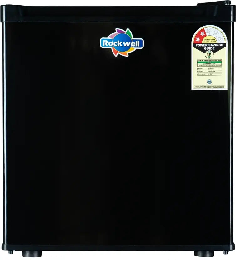 Rockwell 45 L Direct Cool Single Door 2 Star Refrigerator (Black, MB49BL)