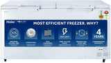 Haier 734 L Double Door Standard Deep Freezer (White, HFC-788DM5)