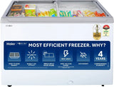 Haier 295 L Double Door Standard Deep Freezer (White, HFC-300GM5, 5 Star)
