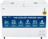 Haier 303 L Double Door Standard Deep Freezer (White, HFC-325CM5)