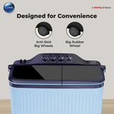 Lloyd 12 kg Semi Automatic Top Load Washing Machine White, Black (GLWS125EPHIB)