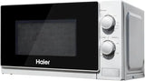 Haier 20L Grill Microwave Oven (HIL2002GSPB, Quartz Heater, Combination cooking, Curveceous Glass, Steam Clean)