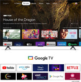 TCL 108 cm (43 inches) 4K Ultra HD Smart QLED Google TV 43P7K (2025 Model, Black) with Dolby Vision & Atmos, MEMC, HDR 10+, Hands-Free Voice Control