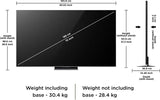 TCL 75C8K Television 75 Inch Smart TV 4K QD-Mini LED Colorful Quantum Crystal HDR 4500nits Gaming Google TV, 144Hz Native Refresh Rate, Audio by Bang & Olufsen, IMAX Enhanced, Game Master (2025 Model)