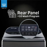 Voltas Beko, A Tata Product 11 Kg 5 Star Fully-Automatic Top Loading Washing Machine (WTL1106UEAH / OBS3060, Dark Grey, Inbuilt Heater)