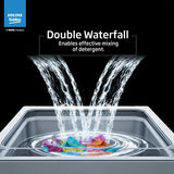 Voltas Beko, A Tata Product 11 Kg 5 Star Fully-Automatic Top Loading Washing Machine (WTL1106UEAH / OBS3060, Dark Grey, Inbuilt Heater)