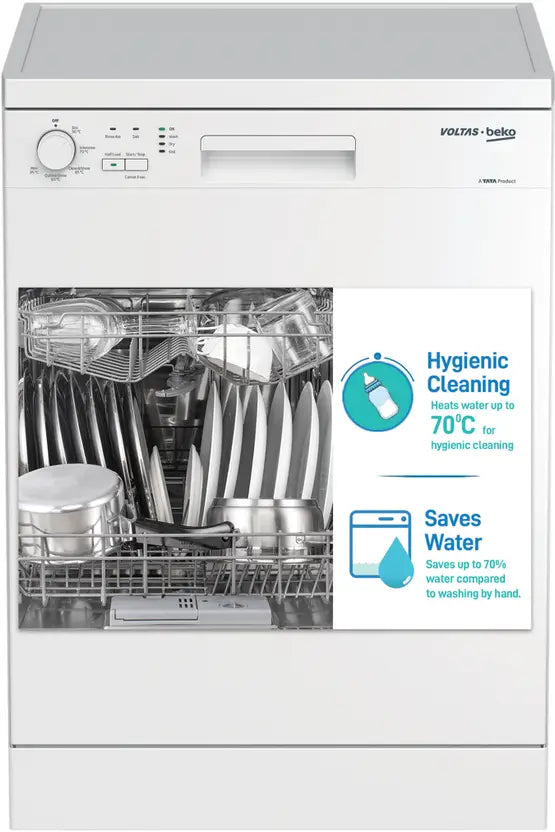 Voltas Beko by A TATA Product DF14W 14 Place Dishwasher