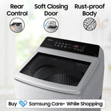 Samsung 7 kg 5 star, Ecobubble, Digital Inverter, Fully Automatic Top Load Washing Machine Grey (WA70BG4441YYTL)
