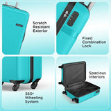 Safari Small Cabin Suitcase (55 Cm) 4 Wheels - Fury 55 - Teal