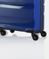 American Tourister Small Cabin Suitcase (55 Cm) 4 Wheels - Amt Brandon Sp 55Cm-Blue - Blue