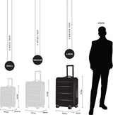 Kamiliant By American Tourister Large Check-In Suitcase (79 Cm) 4 Wheels - Kam Kiza Sp 79Cm - Black - Black