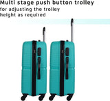 Safari Large Check-In Suitcase (75 Cm) 4 Wheels - Eclipse 75 - Teal