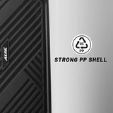 Alfa By Vip Small Cabin Suitcase (55 Cm) 4 Wheels - Rhino - 55 Hardbody Trolley Bag - Black