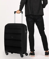 American Tourister Small Cabin & Check-In Set (55 Cm) 4 Wheels - Brandon - Black