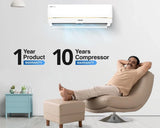 VOLTAS 183V Vectra Zenith Gold-1 Convertible 1.5 Ton 3 Star Inverter Split AC with 4-Step Adjustable Mode, 4900W cooling capacity, High ambient Cooling-cools even at 52°C (Copper Condenser, Anti Dust Filter)