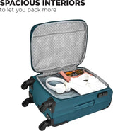 Magnum Large Check-In Suitcase (71 Cm) 4 Wheels - Cliff - Teal