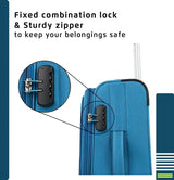 Safari Small Cabin Suitcase (57 Cm) 4 Wheels - Gamma 55 4W - Teal