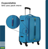 Safari Small Cabin Suitcase (57 Cm) 4 Wheels - Gamma 55 4W - Teal