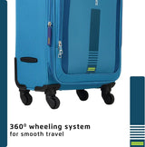 Safari Small Cabin Suitcase (57 Cm) 4 Wheels - Gamma 55 4W - Teal