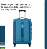 Safari Small Cabin Suitcase (57 Cm) 4 Wheels - Gamma 55 4W - Teal
