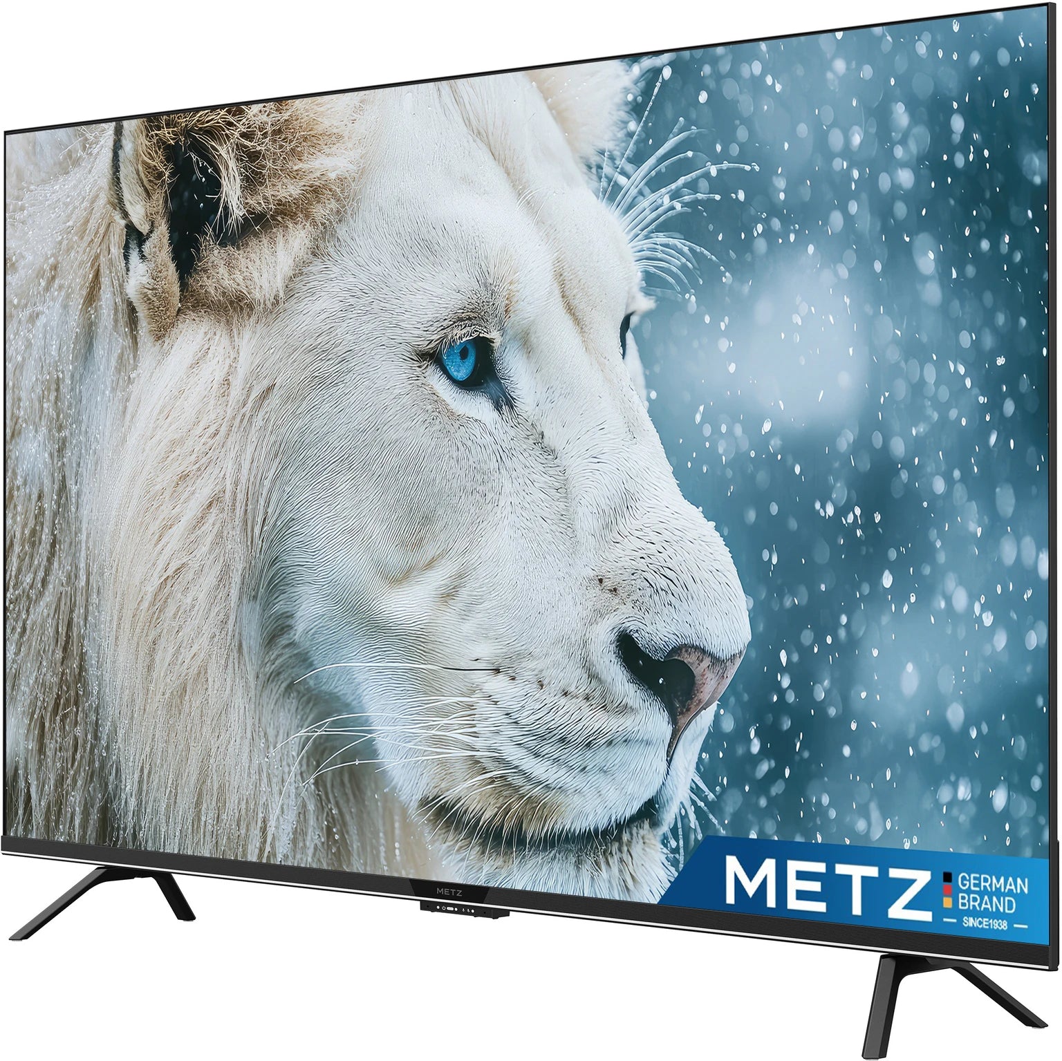 Metz Frameless 138 cm (55 inch) Ultra HD (4K) LED Smart Google TV with 30W Sound Output, Dolby Audio, HDR 10, HLG, Micro Border Design, 32GB Storage, Eye Care Technology (55G425E)
