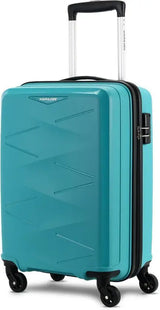 Kamiliant By American Tourister Small Cabin Suitcase (55 Cm) 4 Wheels - Kam Triprism Sp Aqua - Blue