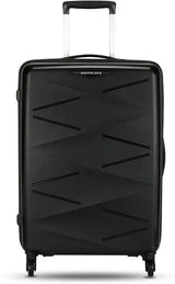 Kamiliant By American Tourister Medium Check-In Suitcase (55 Cm) 4 Wheels - Kam Triprism Sp - Black
