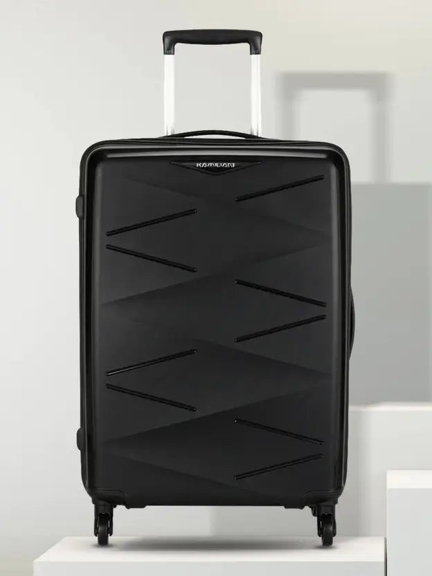 Kamiliant By American Tourister Medium Check-In Suitcase (55 Cm) 4 Wheels - Kam Triprism Sp - Black