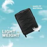 Kamiliant By American Tourister Medium Check-In Suitcase (55 Cm) 4 Wheels - Kam Triprism Sp - Black