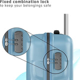 Safari Small Cabin Suitcase (55 Cm) 8 Wheels - Keplar 55 - Blue