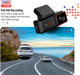 CP PLUS CP-AD-H2B-PW Car DashCam with GPS 1080p Full HD, G-Sensor & Night Vision Reverse Assist Camera System (1 Camera, 1080p)