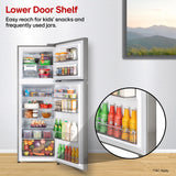 LG 343 L, 2 Star, Convertible, Smart Inverter, Frost Free Double Door Refrigerator (GLT3426SNDS, Dazzle Steel, Express Freeze & Multi Air Flow)