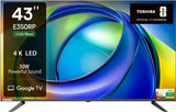 Toshiba 108 cm (43 inches) E350RP Series 4K Ultra HD Smart LED Google TV 43E350RP