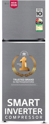 LG 343 L, 2 Star, Convertible, Smart Inverter, Frost Free Double Door Refrigerator (GLT3426SNDS, Dazzle Steel, Express Freeze & Multi Air Flow)