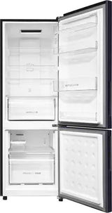 Haier 237 L, 3 Star, 8 In 1 Convertible, Twin Inverter Technology, Bottom Mounted Frost Free Double Door Refrigerator (HEB-243GS-P, Moon Silver)
