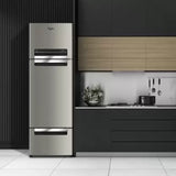 Whirlpool 235 L Frost Free Triple Door Refrigerator (Radiant Steel, FP 253D PROTTON ROY RADIANT STEEL(Z))