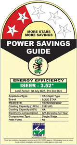 Blue Star 1 Ton 2 Star Inverter Split AC (FB212DNU)