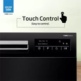 Voltas Beko, A Tata Product, 8‑Place Settings Table top Dishwasher, Suitable for All Types of Utensils (DT8B, Black) with Hygiene Wash