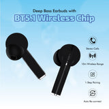 pTron TWS Basspods 882 Black