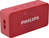 PHILIPS BT64 3 W Portable Bluetooth Speaker (Red, Mono Channel)