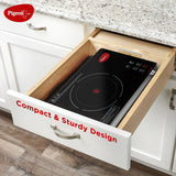 Pigeon Radiant Infrared Cooktop Induction 2200 Watt, Compatible for all cooking utensils, Black, Touch Panel