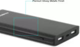 Ambrane PP128 PowerBank 10000 mAh-Blk
