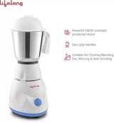 Lifelong Power Pro - LLMG20 500 W Mixer Grinder (3 Jars, Blue)