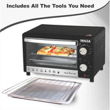 Inalsa Quick Chef 10BK 10L Oven Toaster Griller (Black)