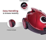 EUREKA FORBES Quick Clean DX Dry Vacuum Cleaner with Reusable Dust Bag Accessories missing